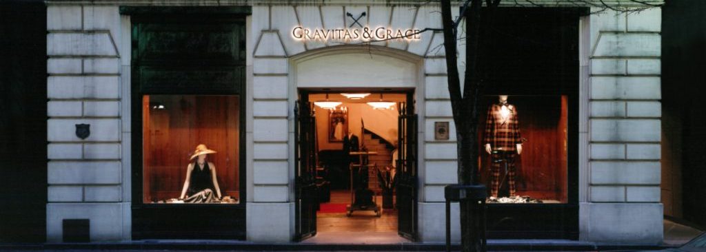 グラヴィタス アンド グレイスの設計・店舗デザインプロデュース事例