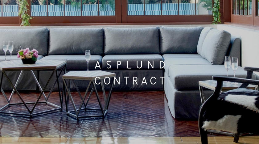 ASPLUND CONTRACT(アスプルンド・コントラクト)公式サイト開設　家具とインテリア商品を多彩にラインナップ