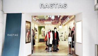 ユーズドセレクト店「RAGTAG（ラグタグ）」の店舗デザイン事例