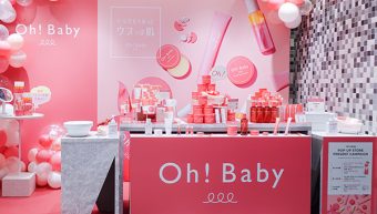 「Oh!Baby」ポップアップストアの空間・店舗デザイン事例