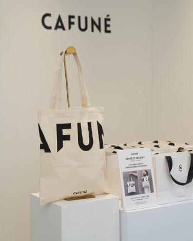 香港発バッグブランド「CAFUNÉ（カフネ）」初の路面店 ミルギャラリー神宮前 MIL 2ND ポップアップショップ出店・運営事例