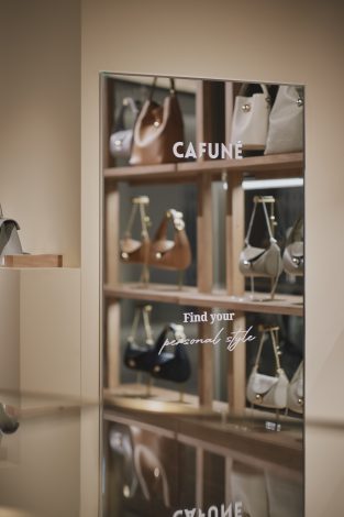 香港で誕生したモダンバッグブランド「CAFUNÉ（カフネ）」GINZA SIX ポップアップショップ出店・運営事例