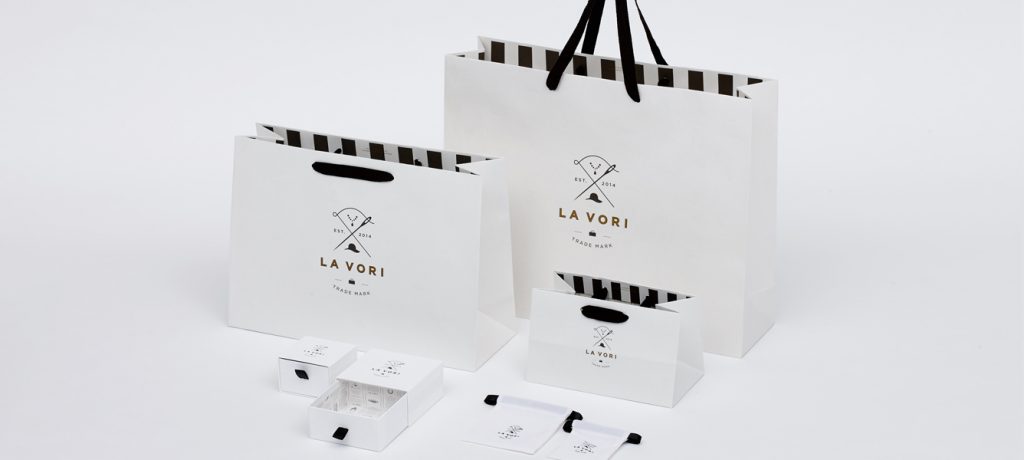 総合ファッションサービスグループ、ワールドグループの雑貨ブランド「LA VORI（ラヴォーリ）」のアプリケーションツール、グラフィックデザイン画像