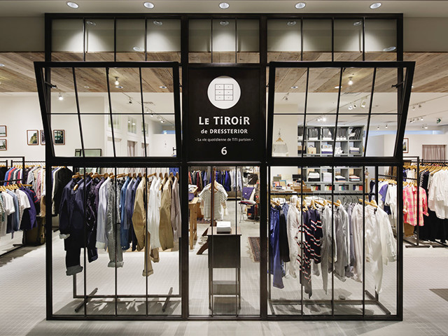 Le Tiroir De Dressterior Futako Tamagawa Rise Store Design