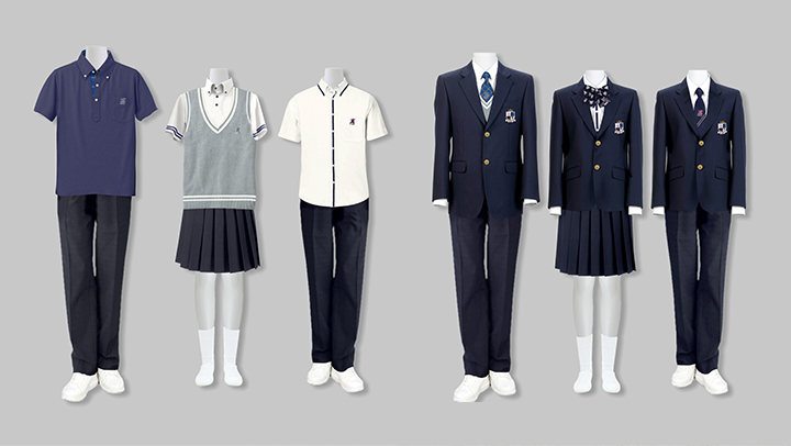 神戸市モデル標準服の基本デザイン画像